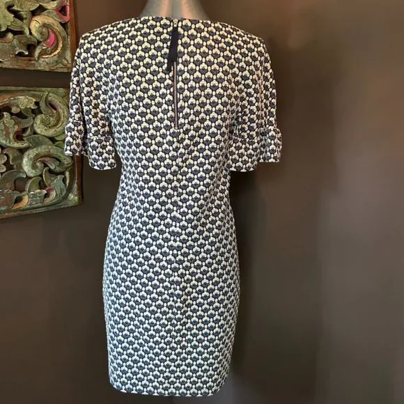 MAGGY LONDON Flower Bud Jacquard Dress - UEC - Picture 5 of 9